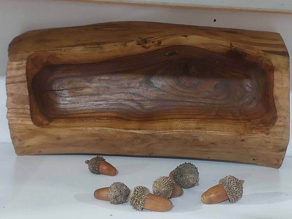 اردو خوری با چوب گردو دست ساز